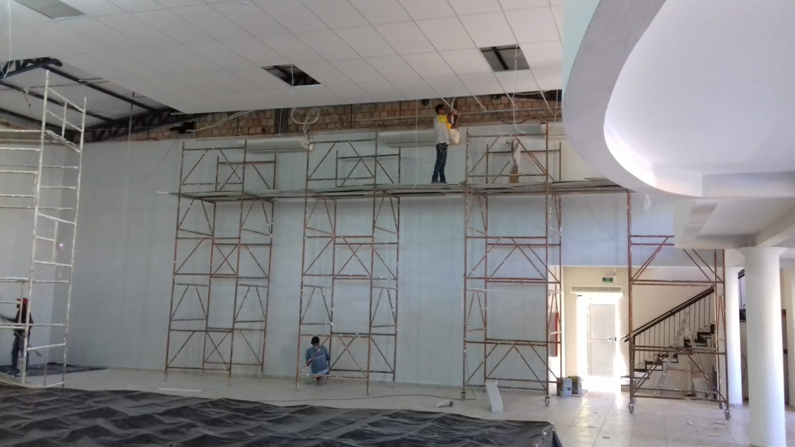 Trabalho de gesso